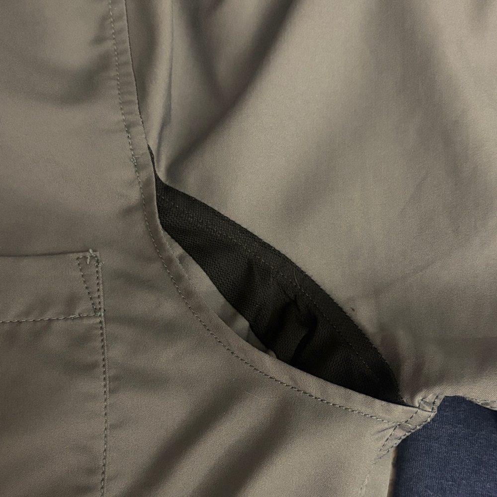 NWOT! Speedo UPF 50+ XL Swim Shirt Hybrid UV Protection Gray Paddle $60 - Picture 10 of 16